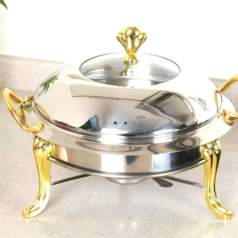 Food Heaters - Buffet Round Catering Warmer Servers New!